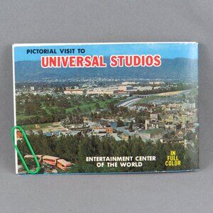 Vintage Pictorial Booklet - Universal Studios California - Tourist Gift